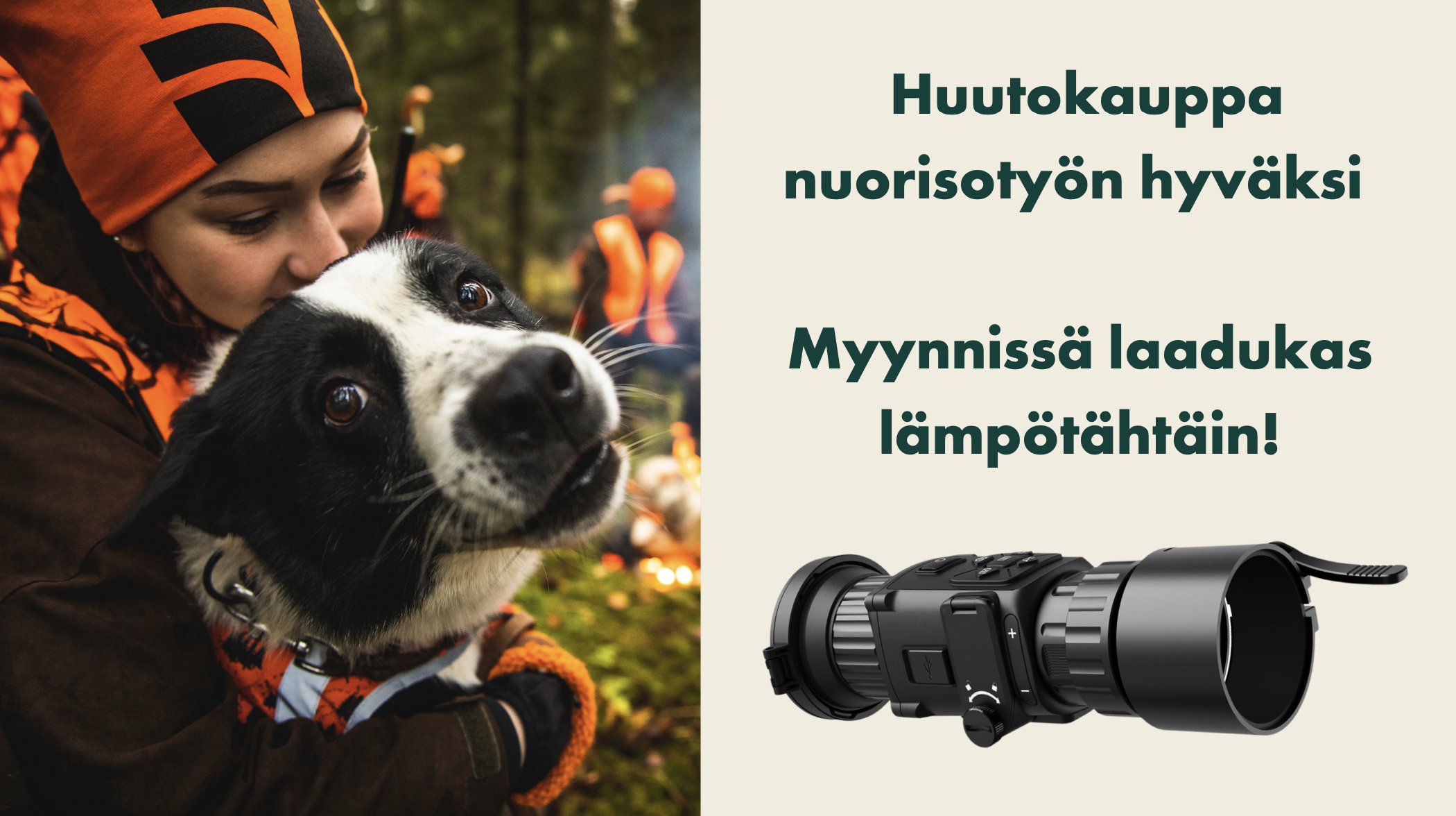 Lämpötähtäin-huutokauppa nuorisotyön hyväksi