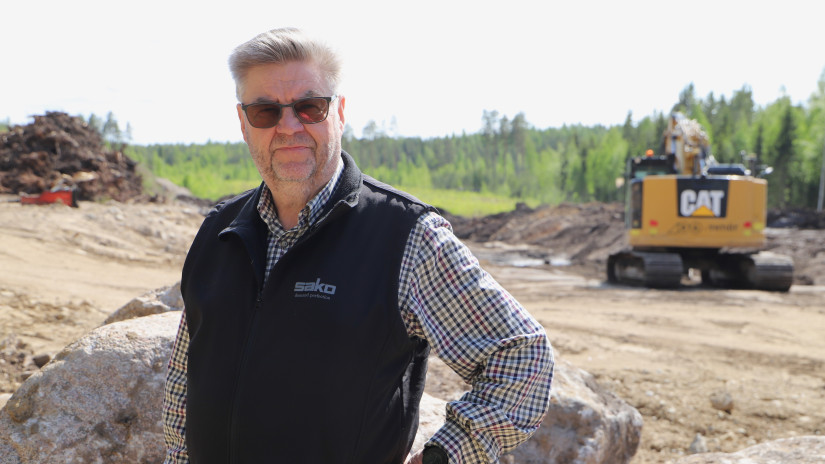 Kari Kuparinen Lopen ampumaradalla. Kuva: Ari Pakarinen.