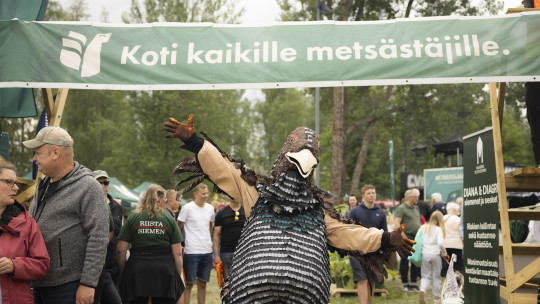 Greetings from the International Sportsmen’s fair in Riihimäki