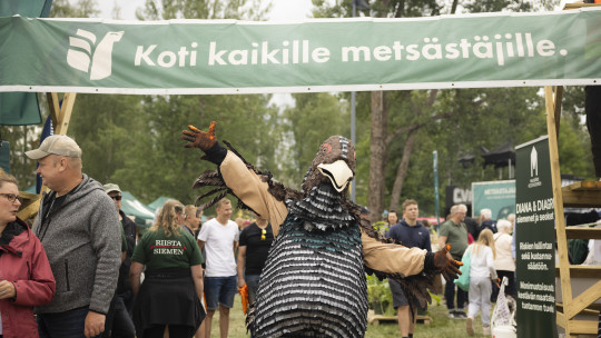 Hälsningar från Internationella Jakt- och Fiskemässan i Riihimäki