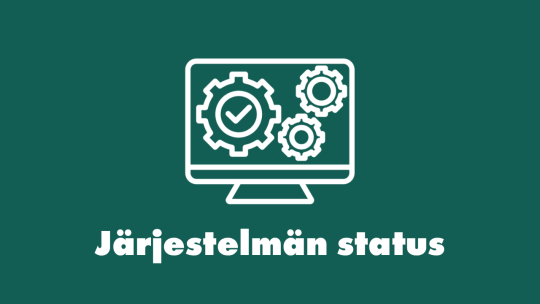 Järjestelmän status