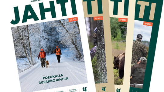 Uudistettu Jahti-lehti.