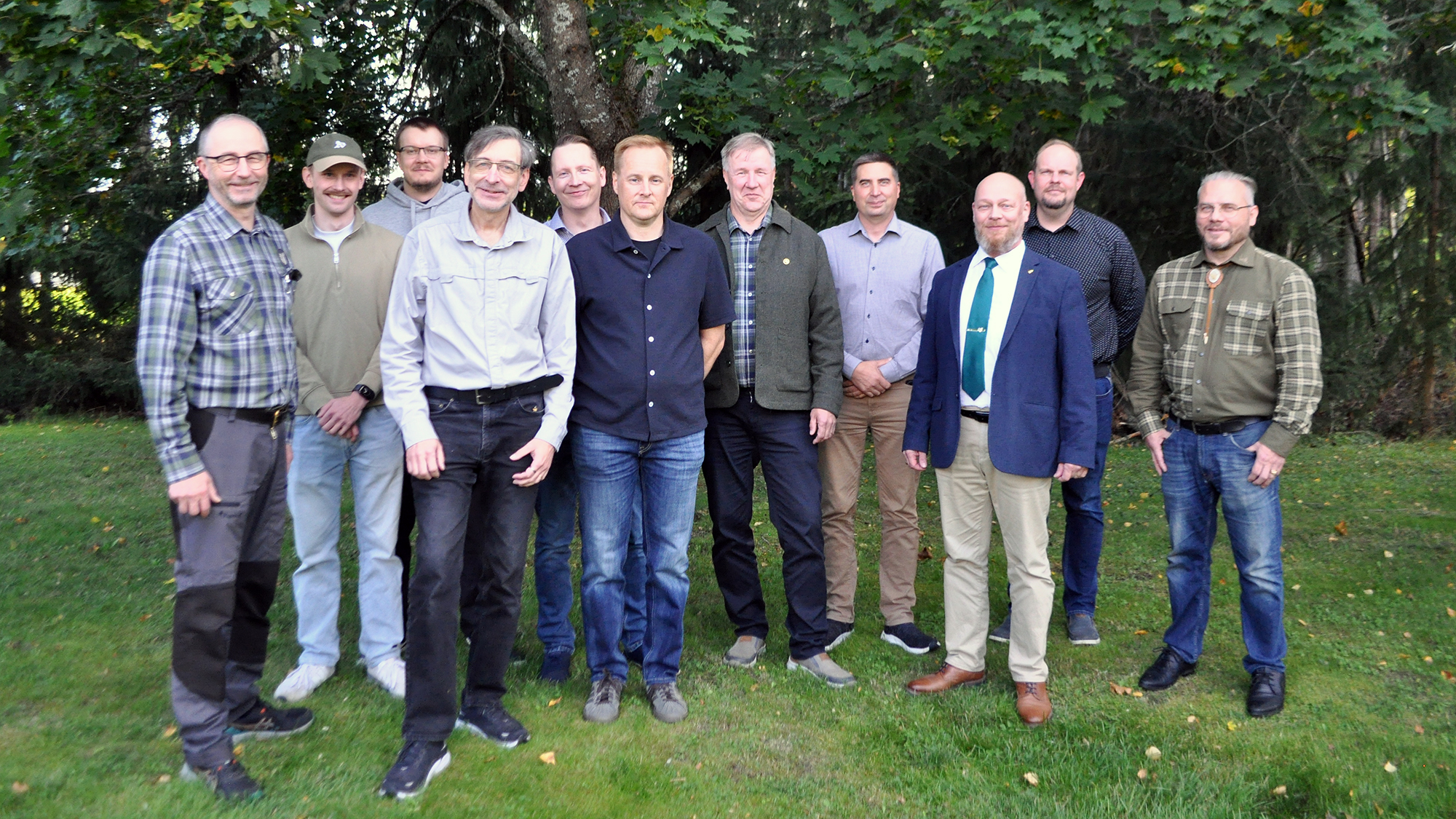 Finlands Jägareförbundets och Loimu Labs människor.