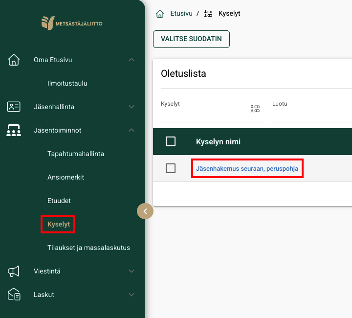 peruspohja